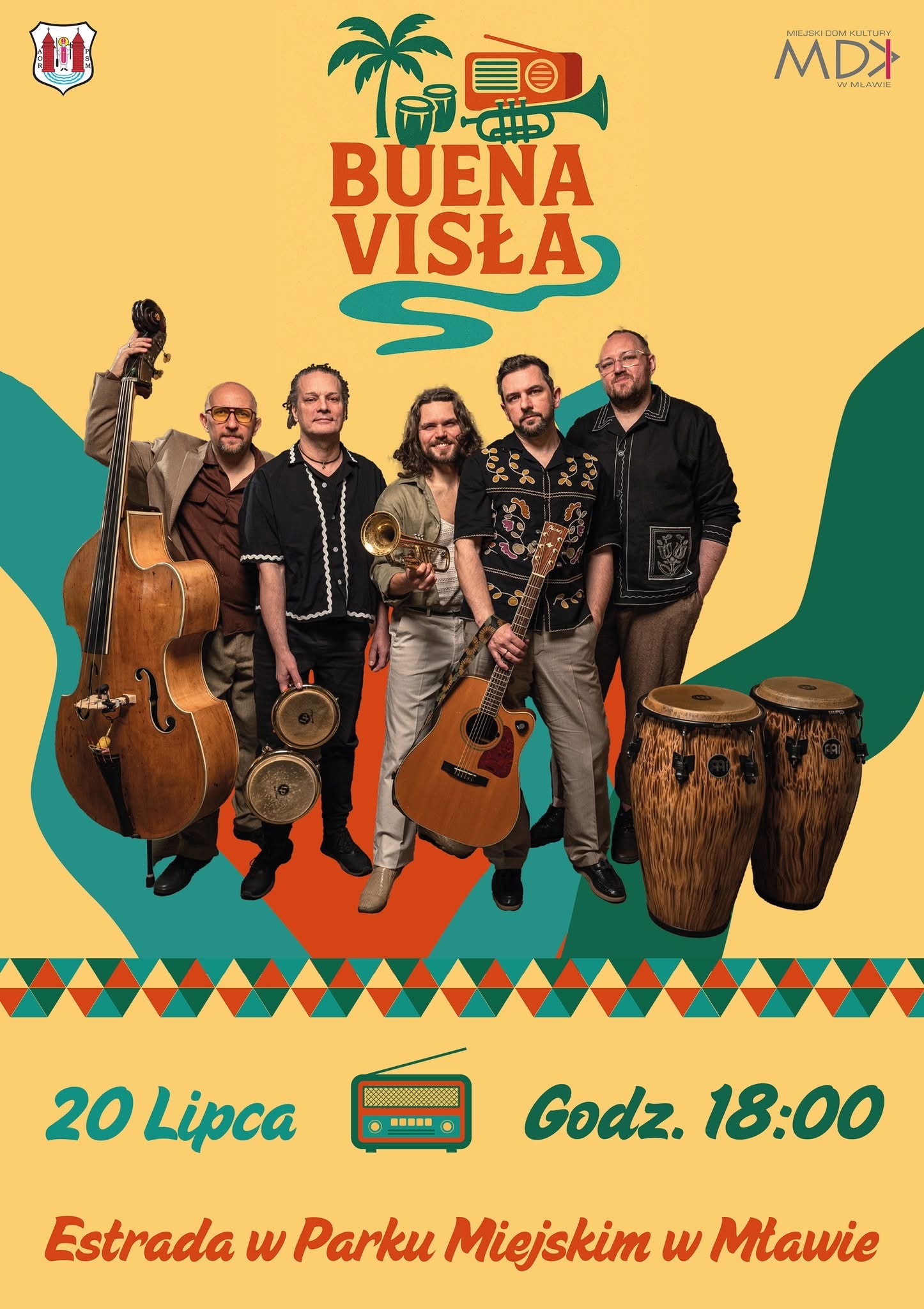 Latynoska fiesta w Mławie! Już w niedzielę zagra Buena Visła