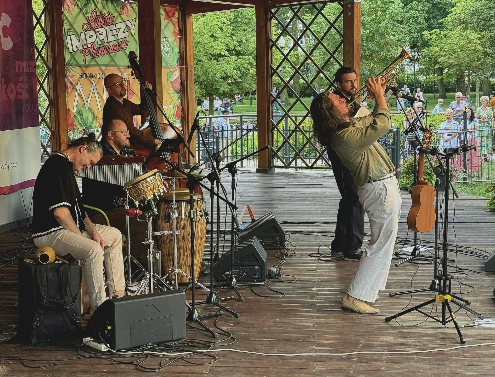 Buena Visła rozgrzała mławski park! 