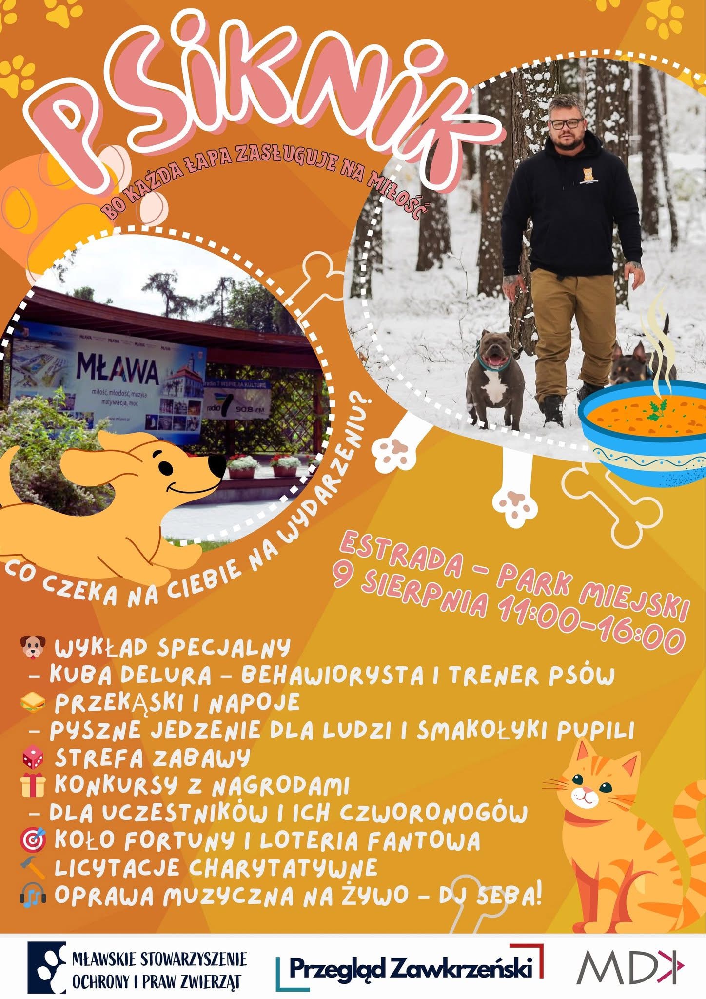 Psiknik w Mławie – Bo każda łapa zasługuje na miłość!