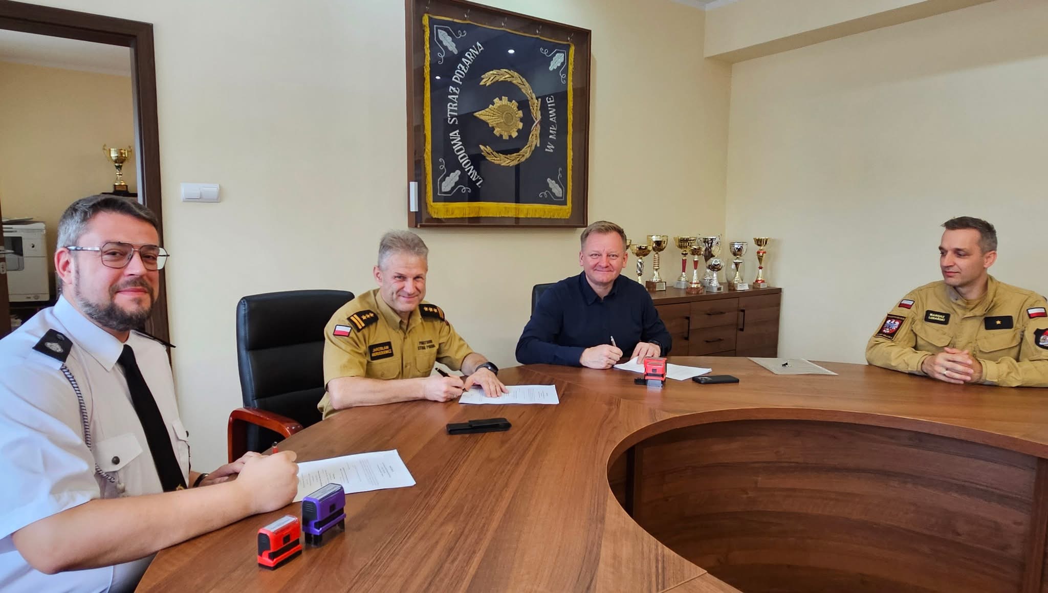OSP Mława ponownie w Krajowym Systemie Ratowniczo-Gaśniczym? Podpisano ważne porozumienie