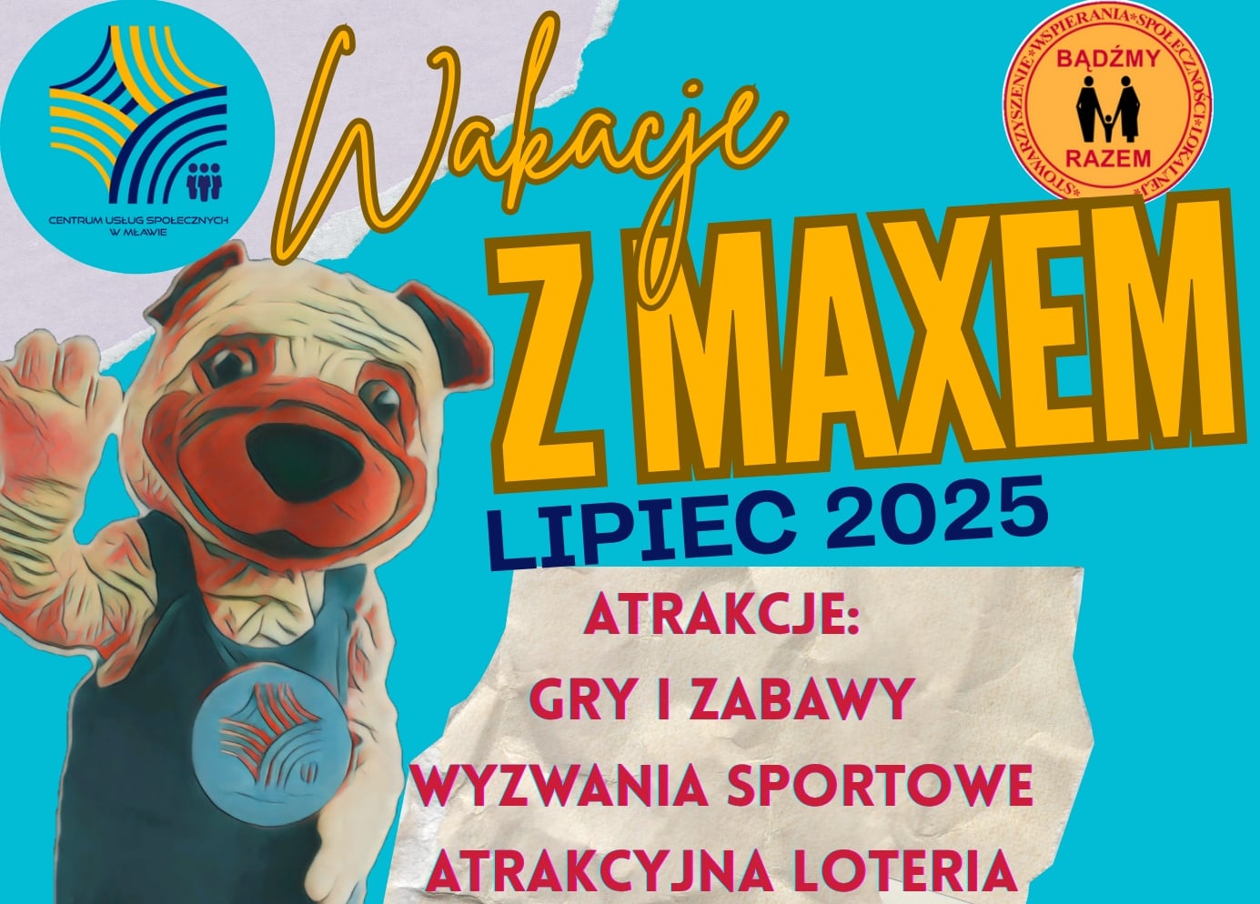 Zamiast telefonu – planszówki i zabawy podwórkowe! “Wakacje z Maxem” wracają! 