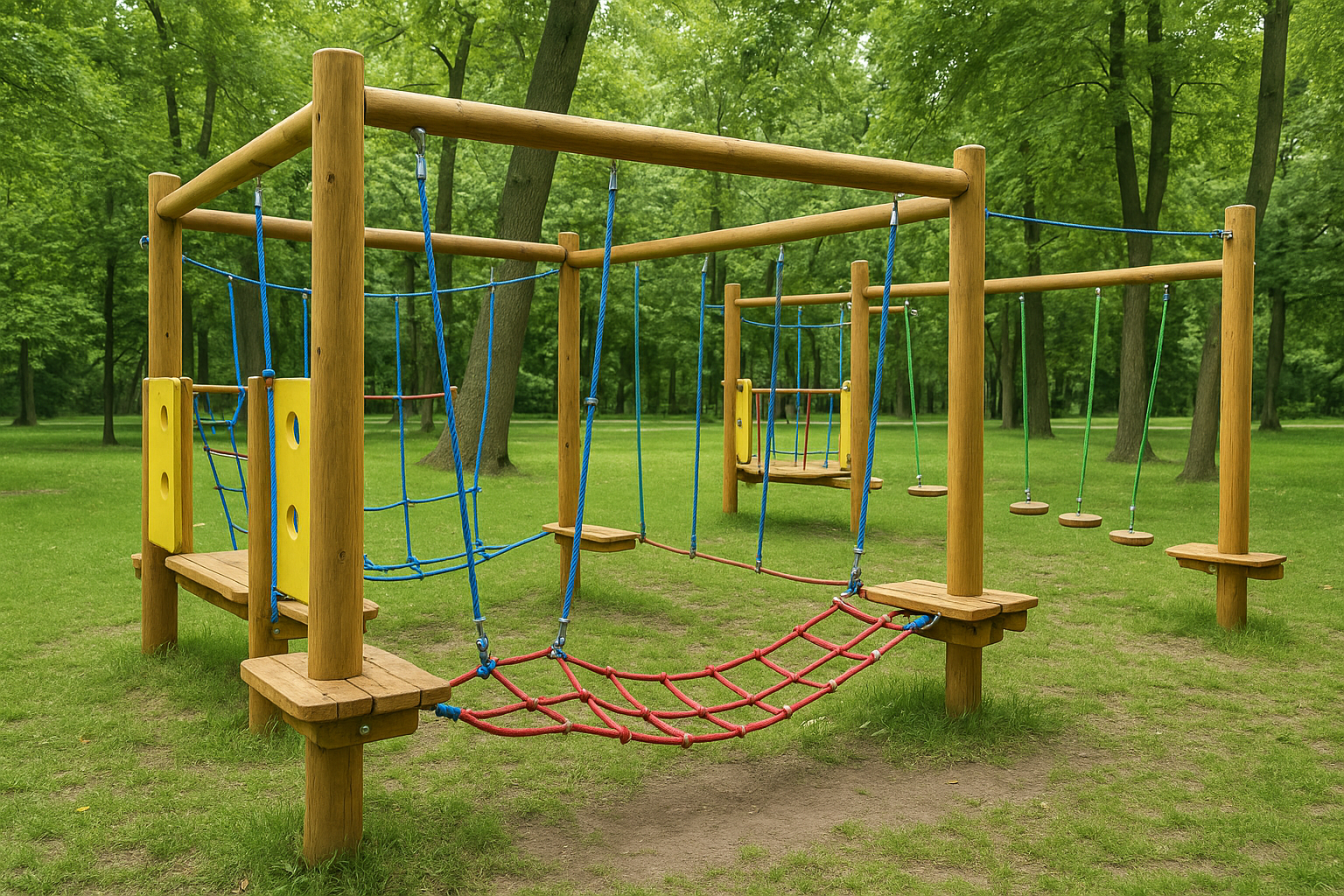 W Mławie powstanie park linowy dla dzieci!