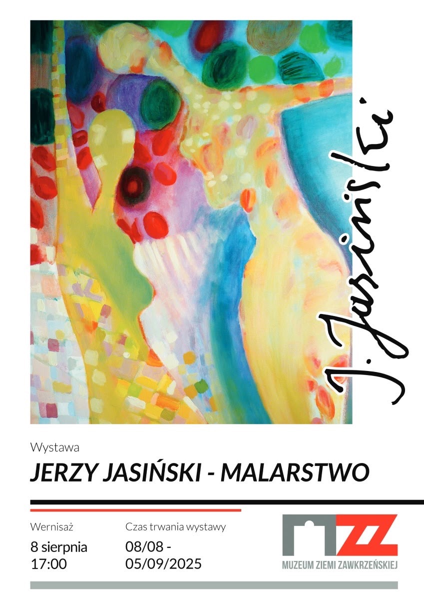 Muzeum Ziemi Zawkrzeńskiej zaprasza na wyjątkową wystawę Jerzego Jasińskiego!