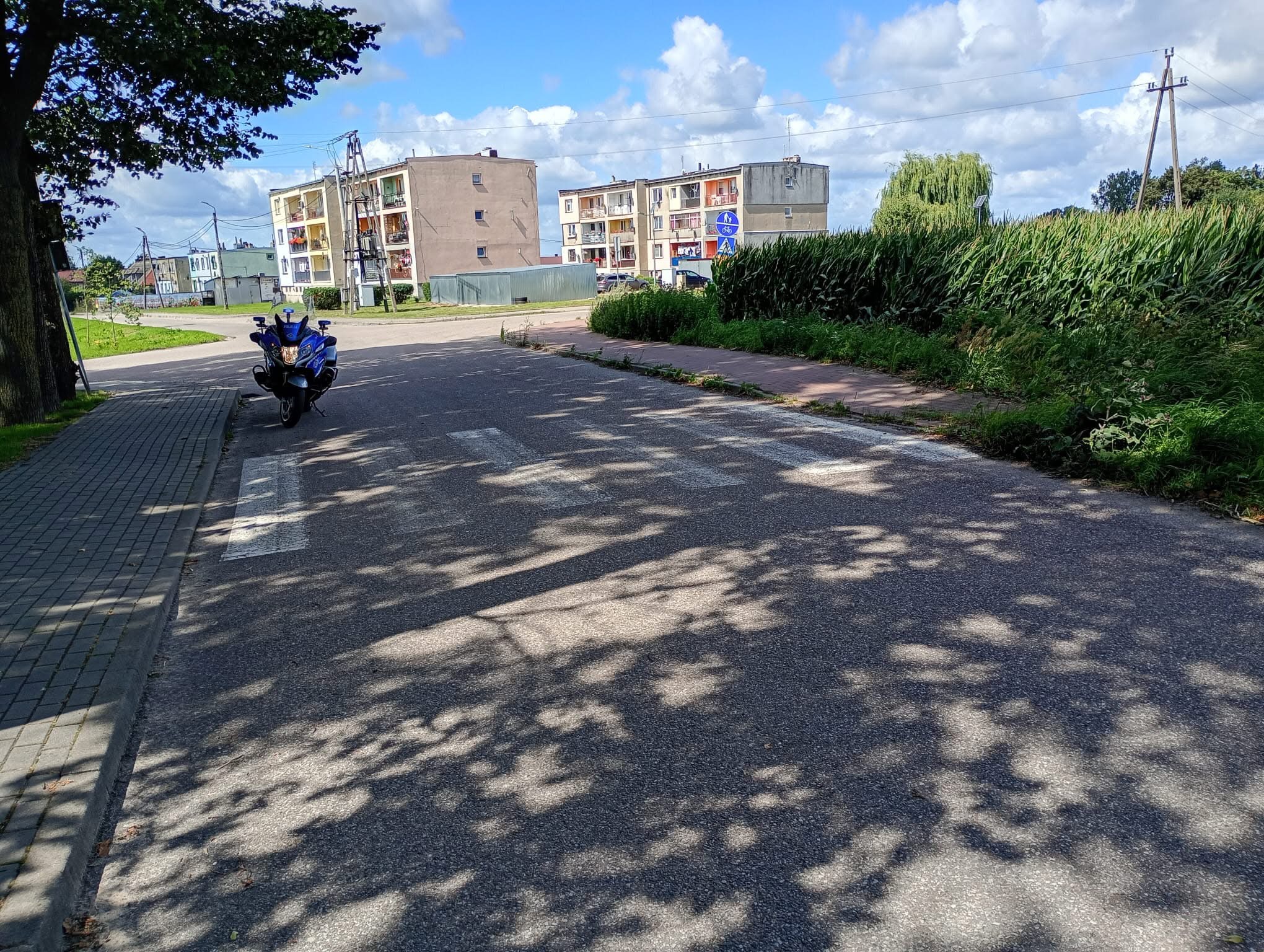 Bezpieczna droga do szkoły – policjanci już sprawdzają okolice placówek w powiecie mławskim