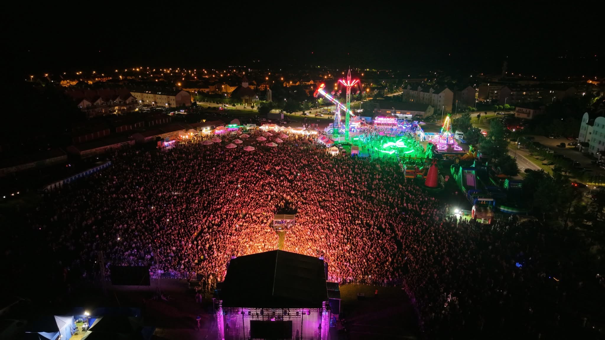 Dni Działdowa 2025 przeszły najśmielsze oczekiwania. Mławianie bawili się razem z sąsiadami