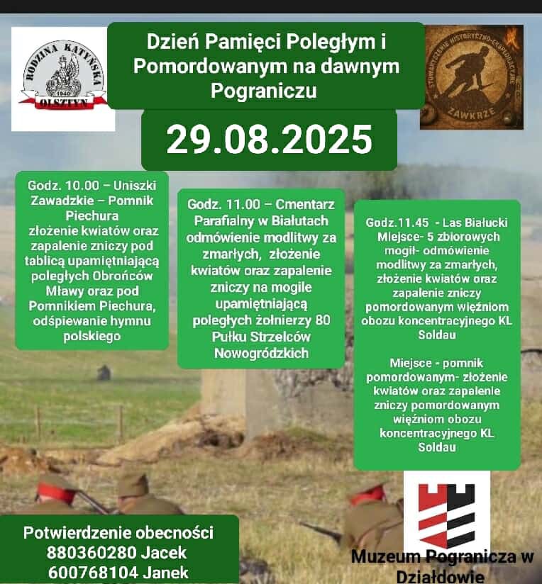 Uroczystość Dnia Pamięci Poległym i Pomordowanym na dawnym Pograniczu! 