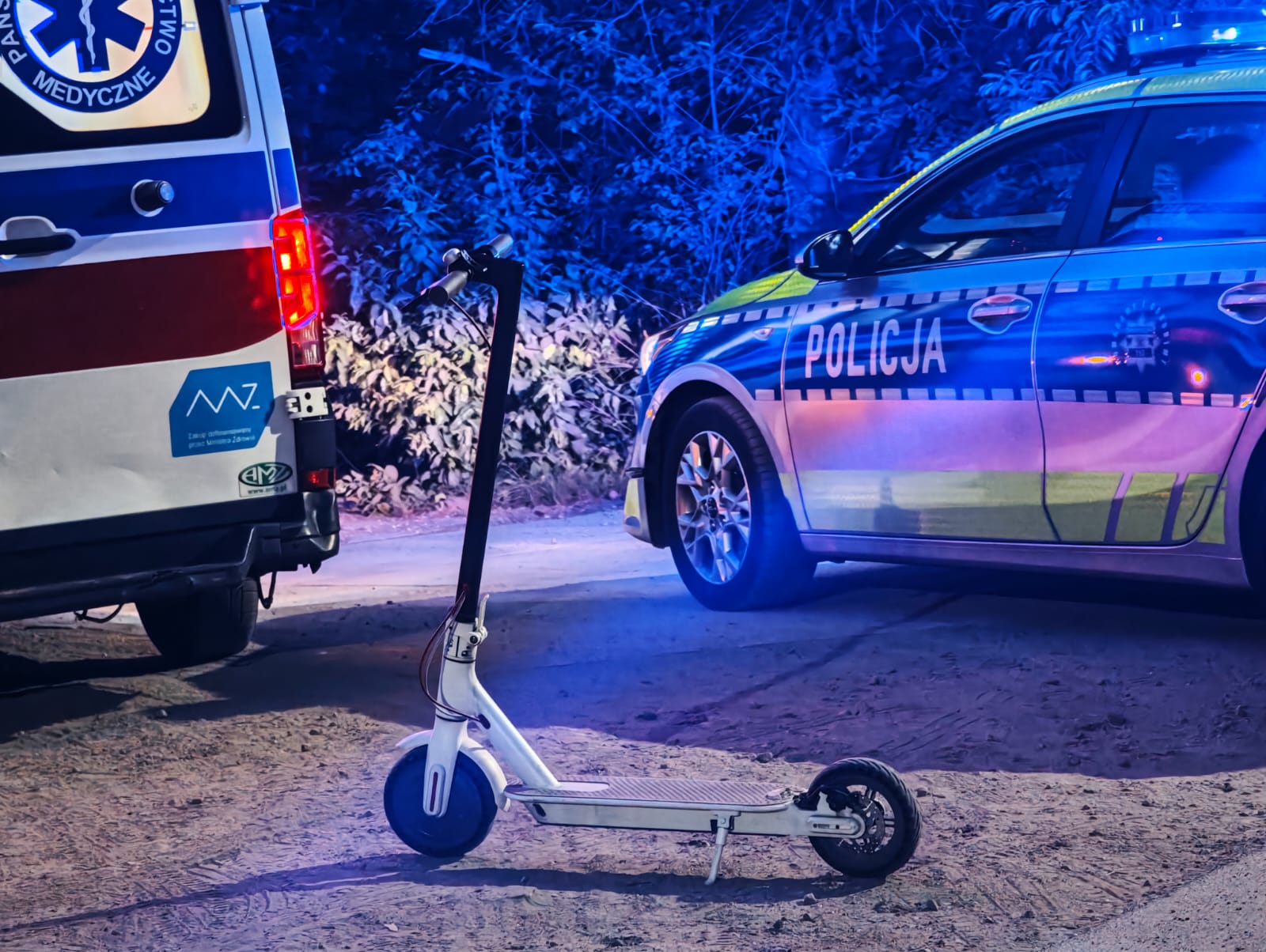 15-latka ranna w wypadku na hulajnodze elektrycznej 