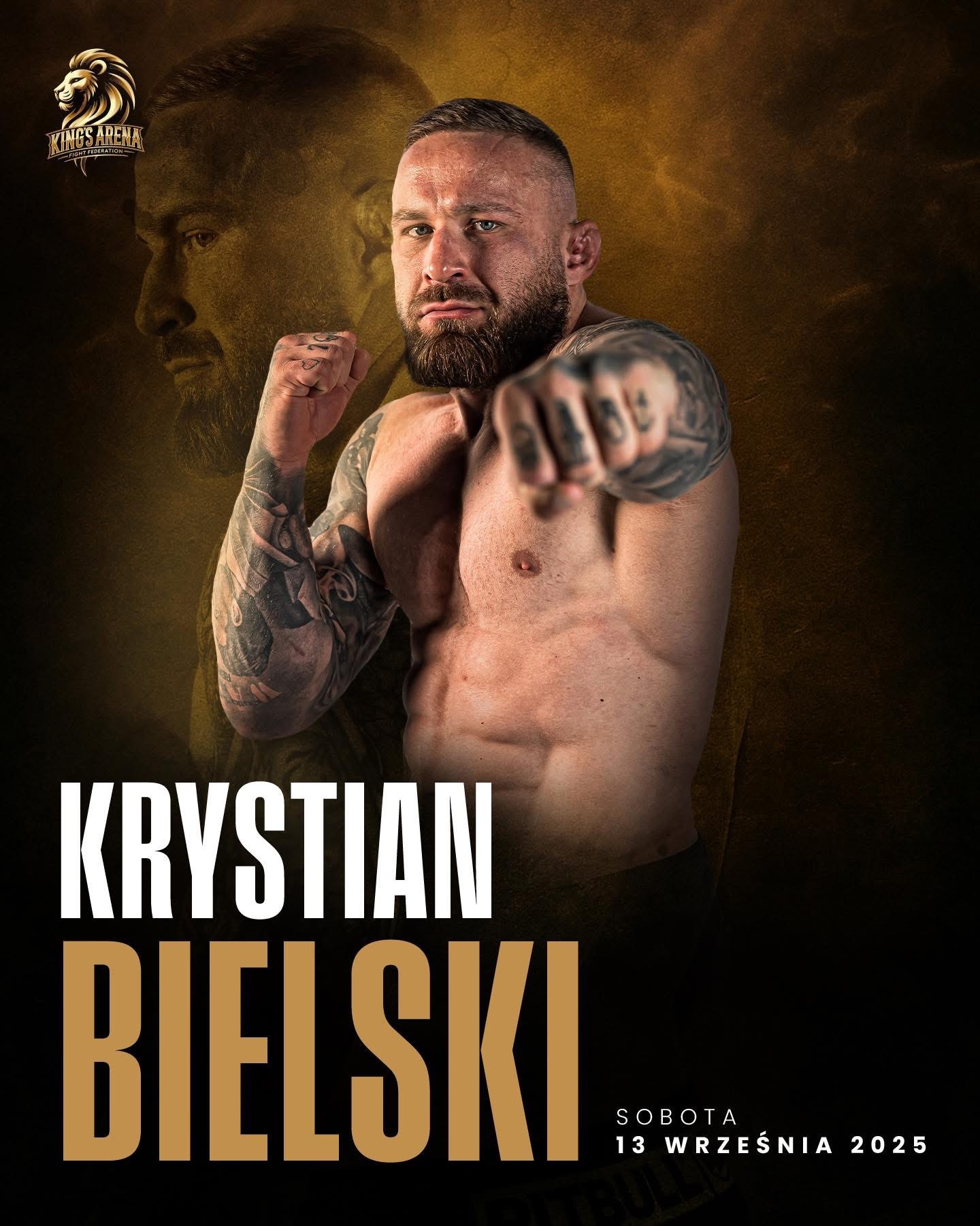 Mławianin Krystian Bielski drugim zawodnikiem na King’s Arena! 