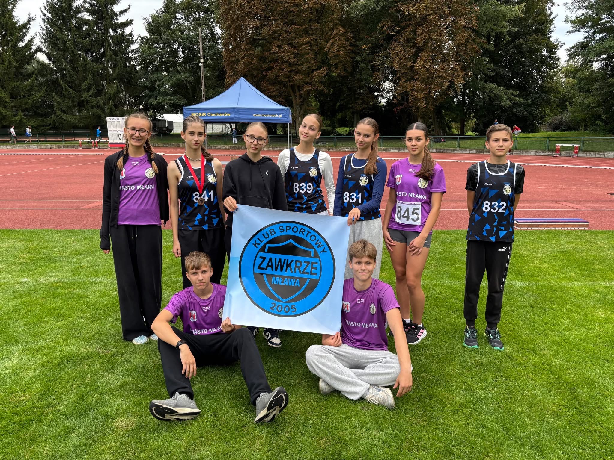 Sukcesy młodych lekkoatletów na Mistrzostwach Mazowsza U16 w Ciechanowie