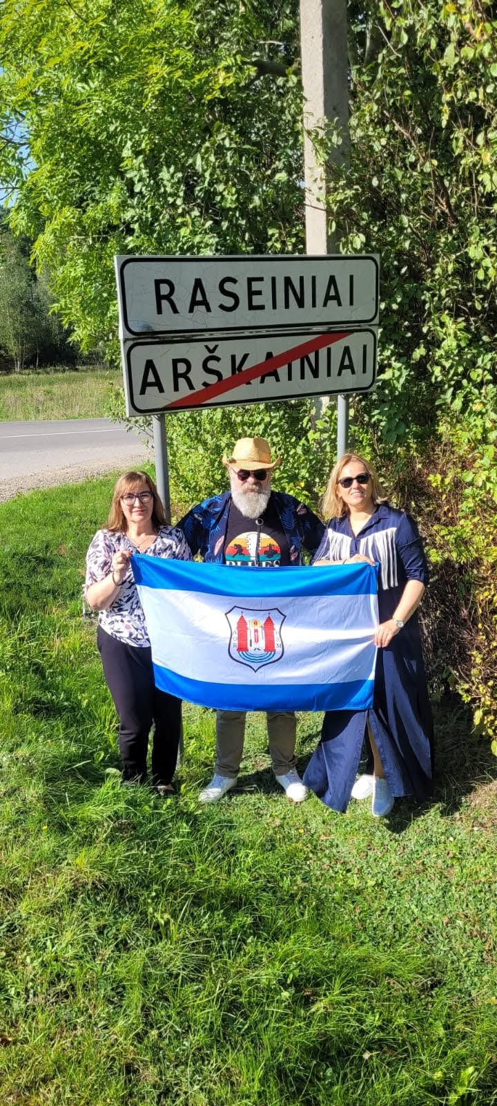 Delegacja z Mławy z wizytą w Raseiniai