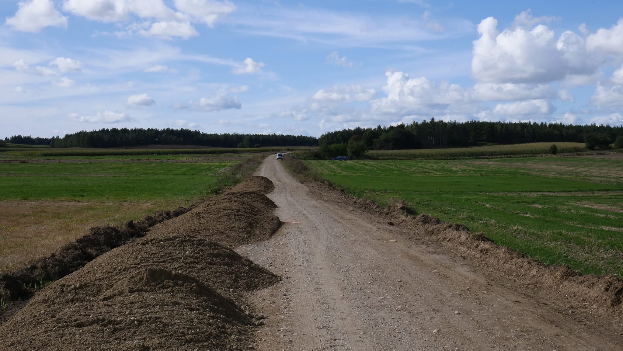 Rozpoczęła się przebudowa drogi Dębsk–Kitki–Szumsk