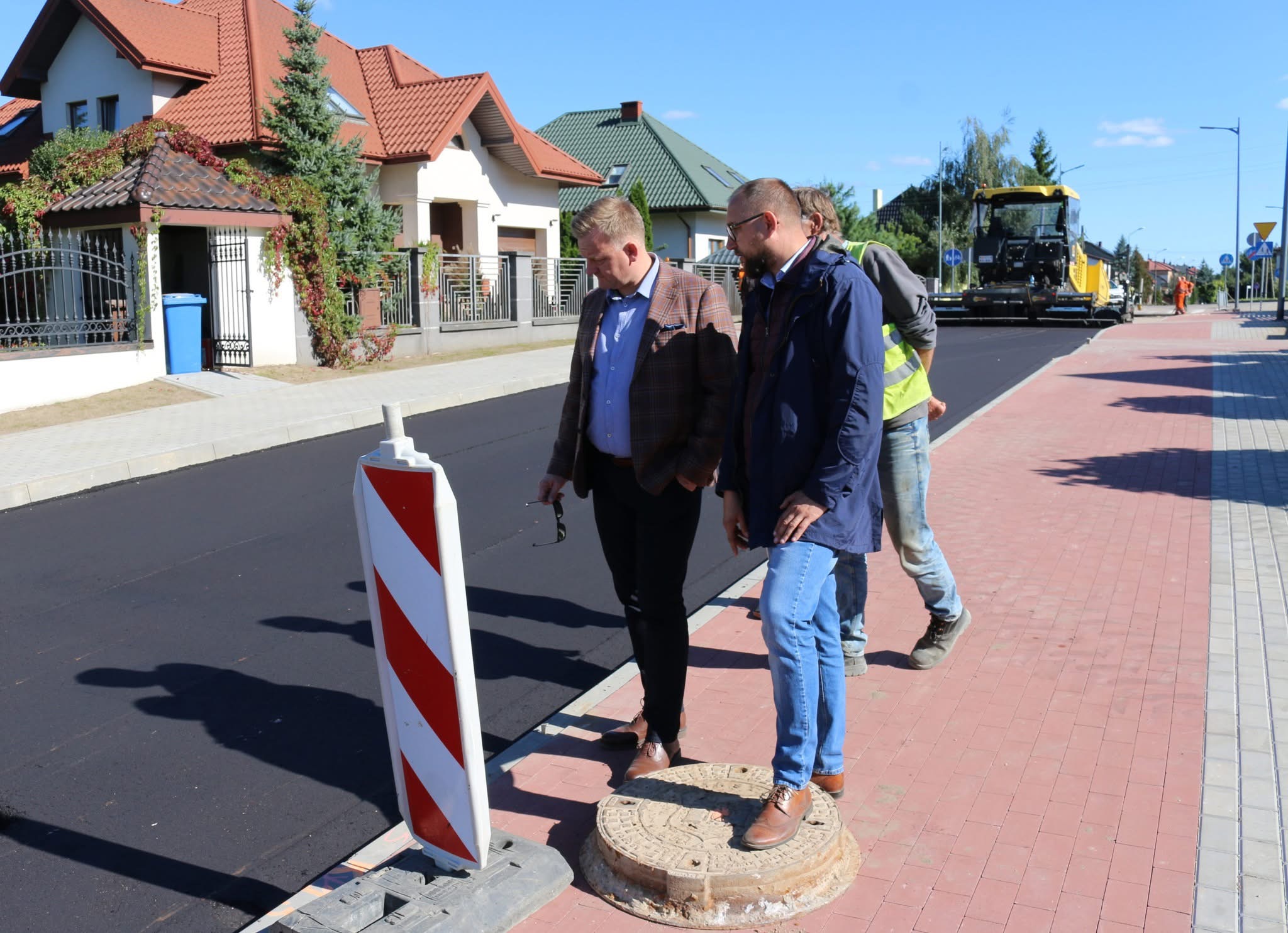 Burmistrz Mławy skontrolował postęp miejskich inwestycji