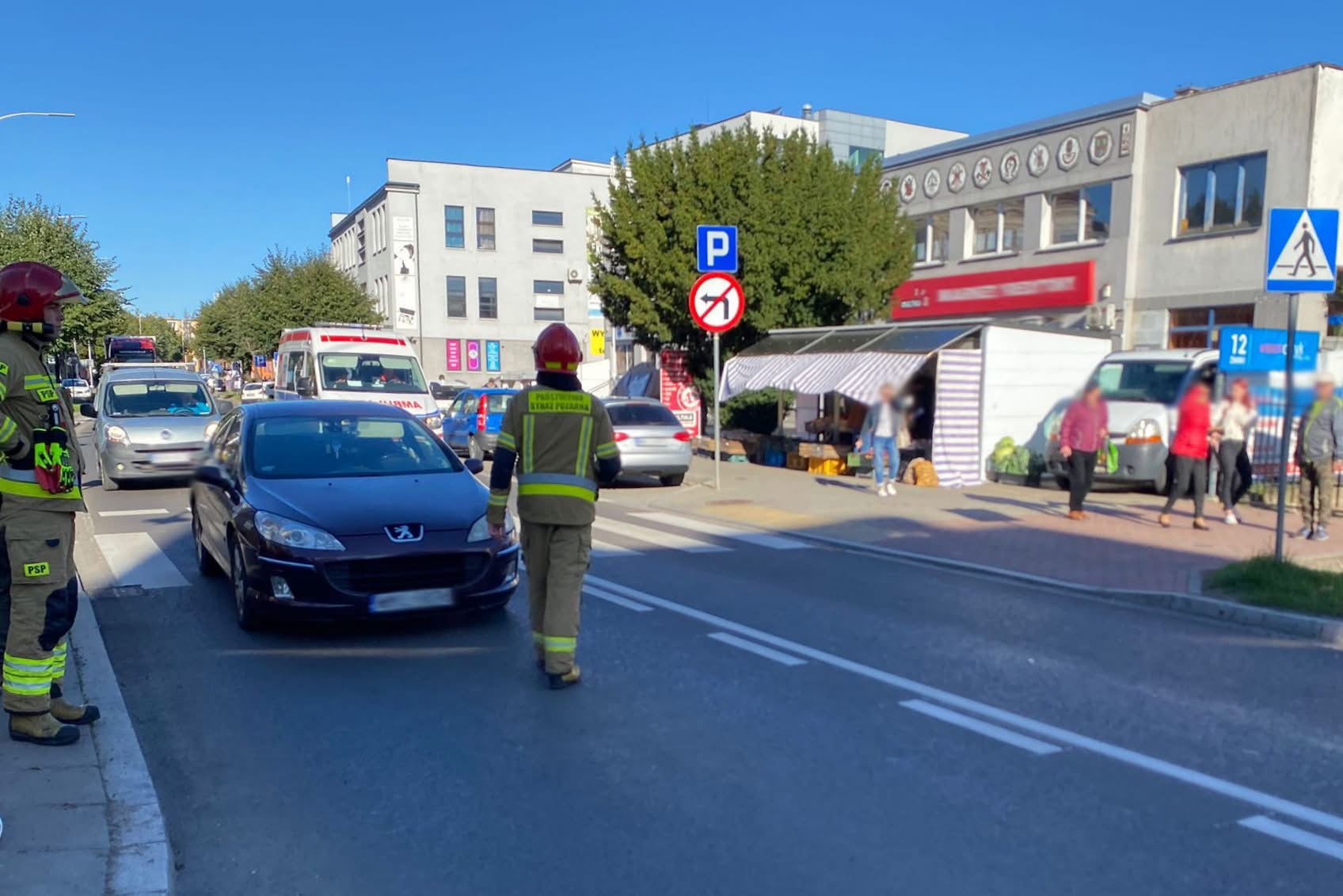 Dwoje seniorów potrąconych na przejściu przy ul. Żwirki w Mławie 
