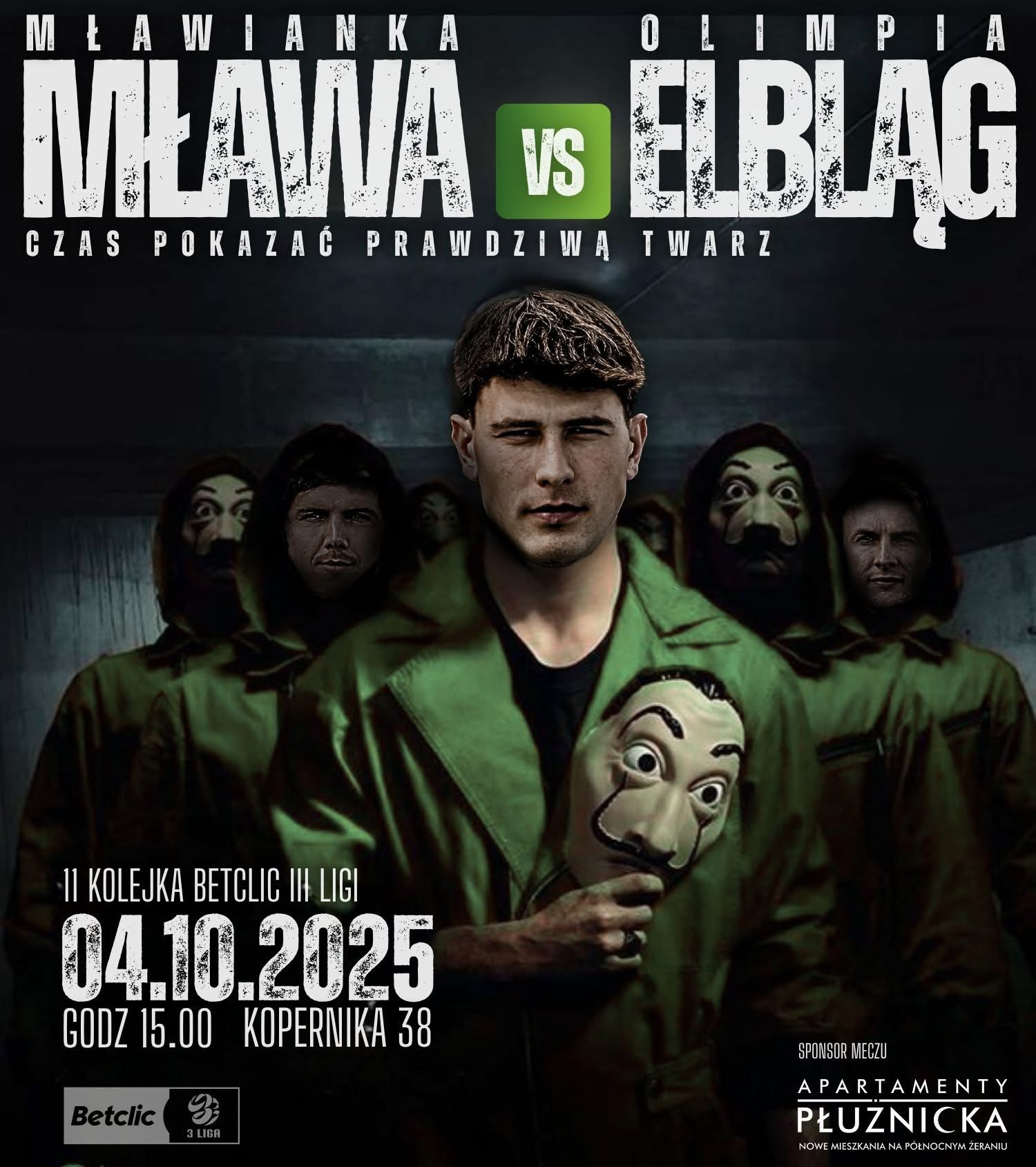 Mławianka podejmuje Olimpię – czas na ligowy hit w Mławie