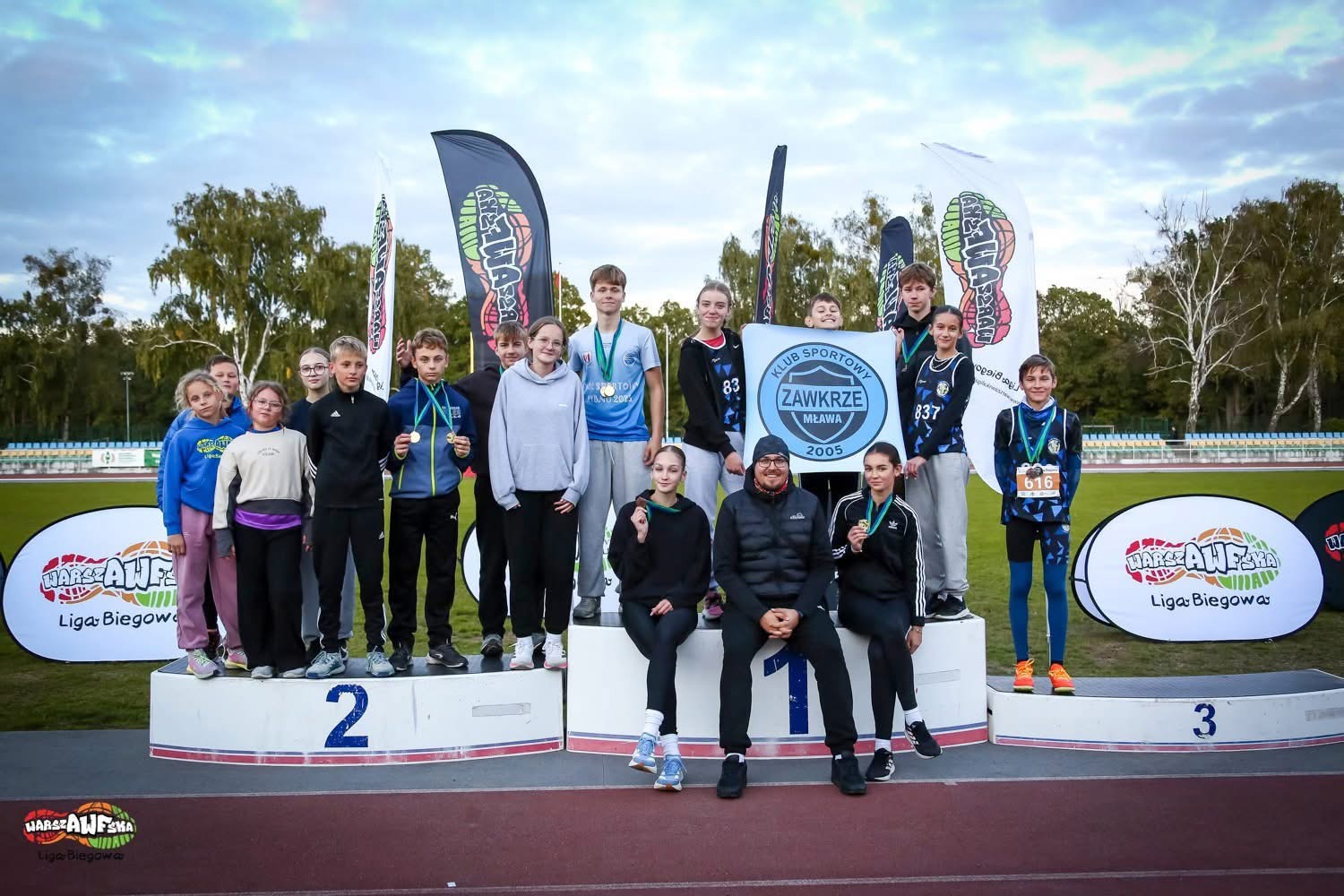 7. i 8. Runda Warszawskiej Ligi Biegowej za nami! Nasi zawodnicy znów błyszczeli! 