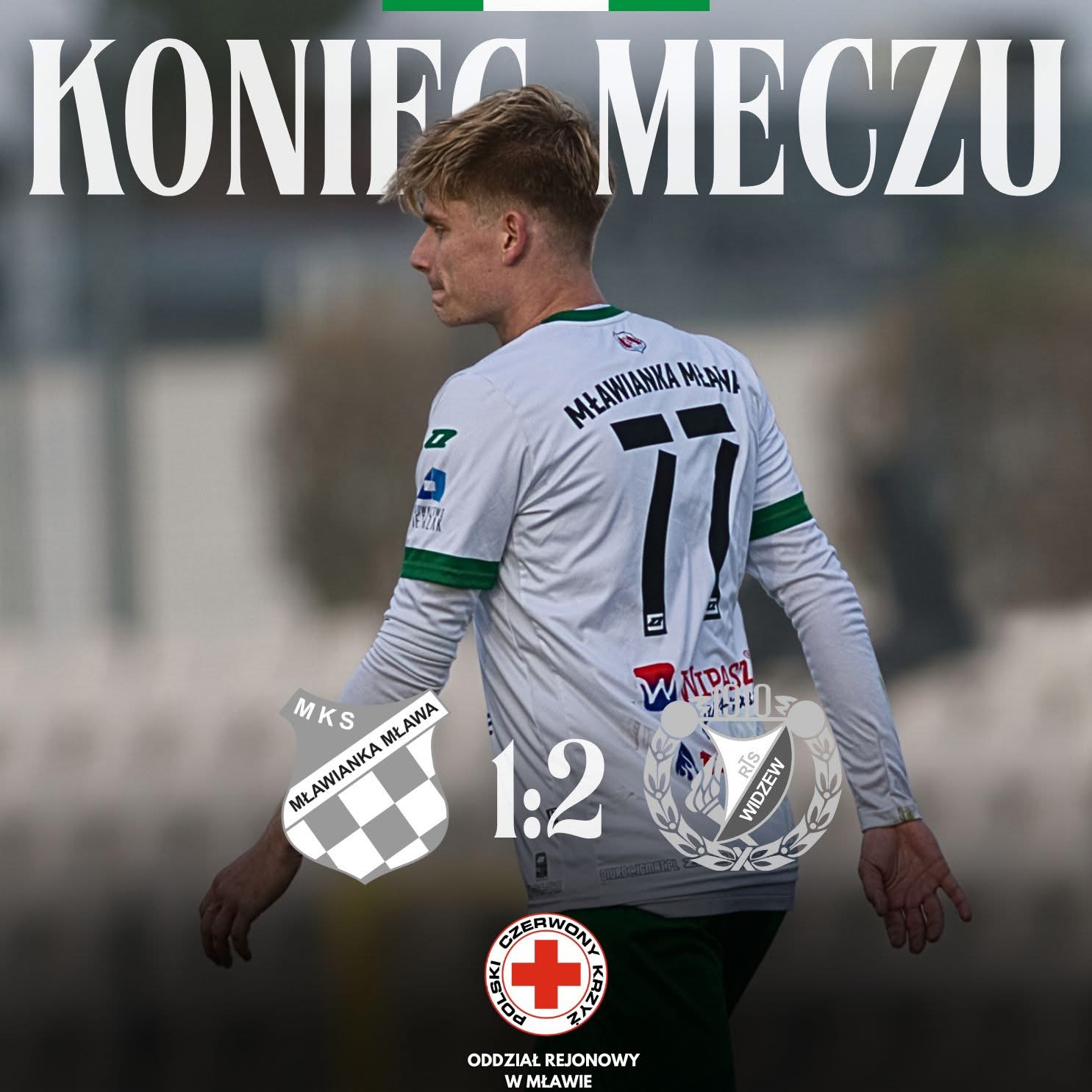 Mławianka Mława minimalnie gorsza w starciu z Widzewem II Łódź 