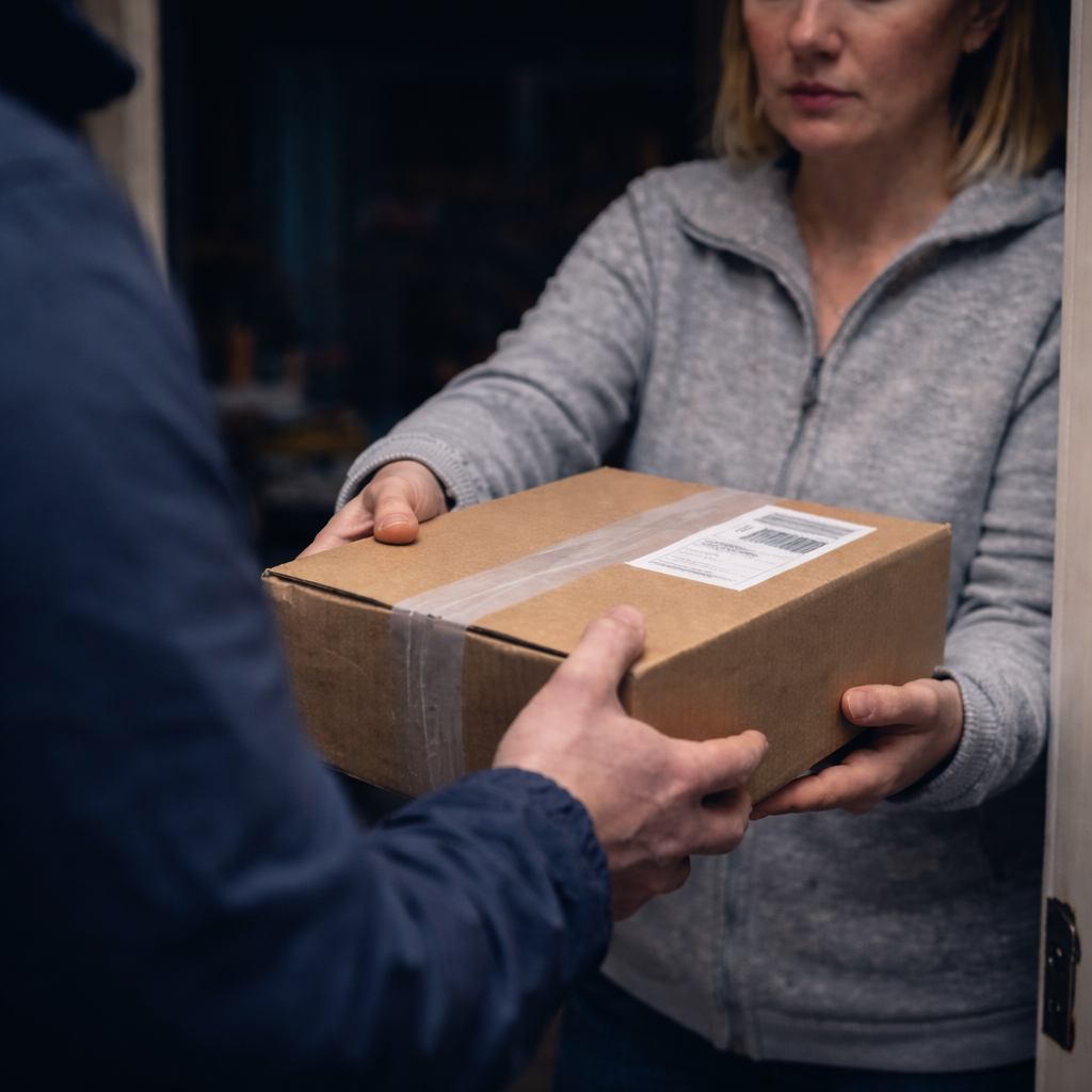 Oszustwo „na paczkę za pobraniem” w sąsiednim Iłowie. Kobieta straciła pieniądze